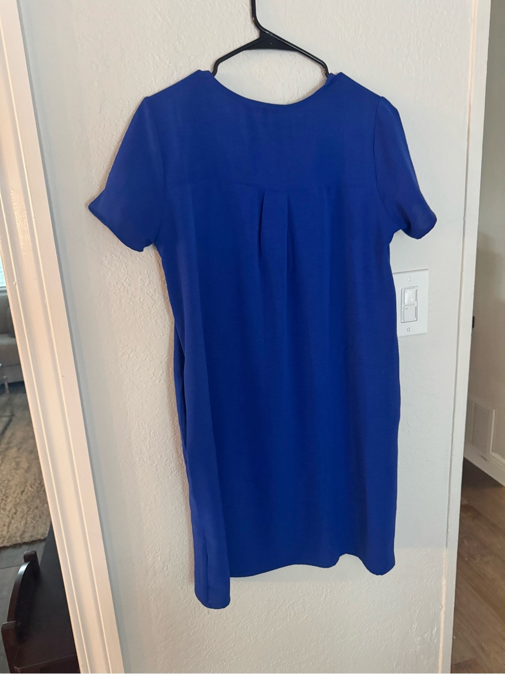 Pinkblush Royal Blush short sleeve dress w/ pockets, Small - Picture 5 of 9
